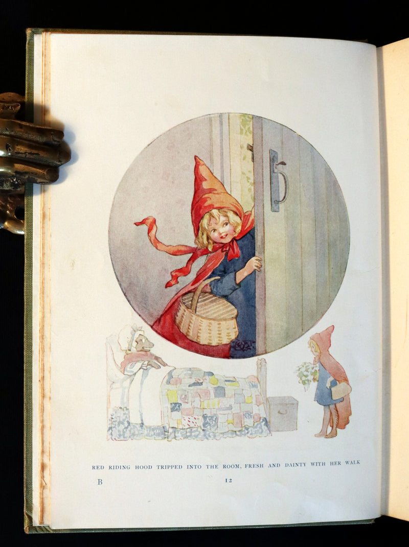 1922 Scarce Book - FAIRY TALES with 48 Coloured Plates By Margaret W. Tarrant.