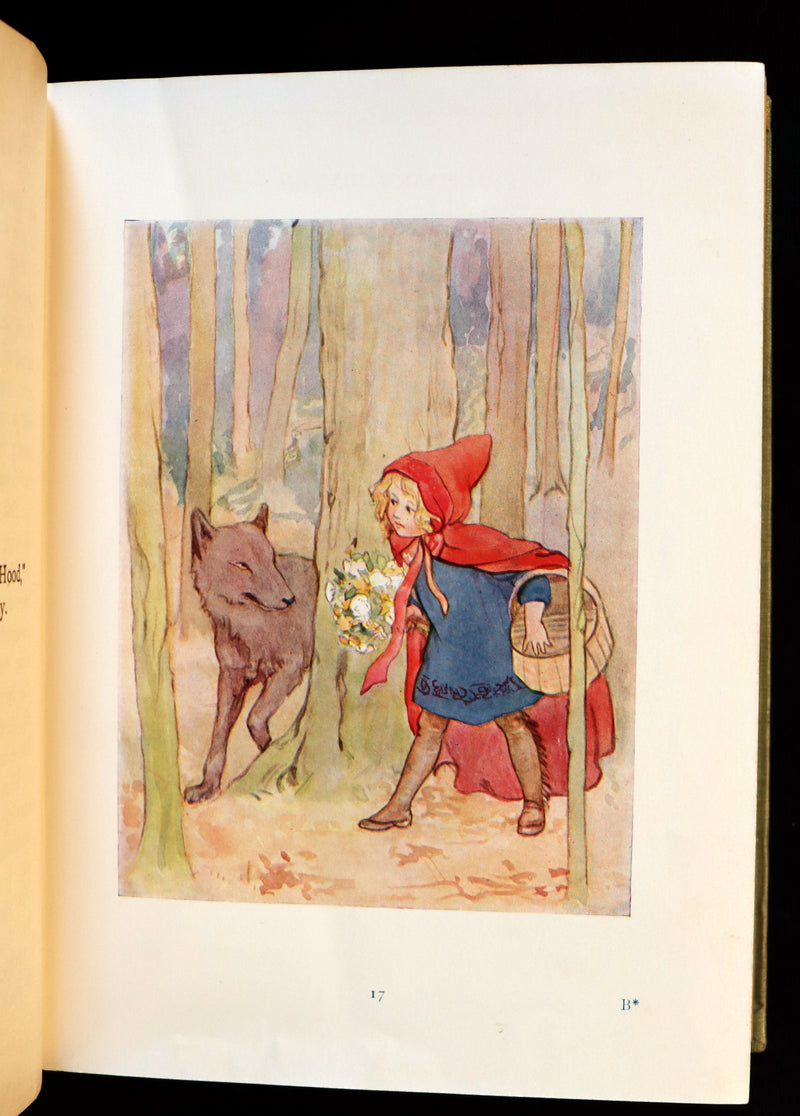1922 Scarce Book - FAIRY TALES with 48 Coloured Plates By Margaret W. Tarrant.