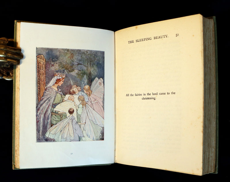 1922 Scarce Book - FAIRY TALES with 48 Coloured Plates By Margaret W. Tarrant.