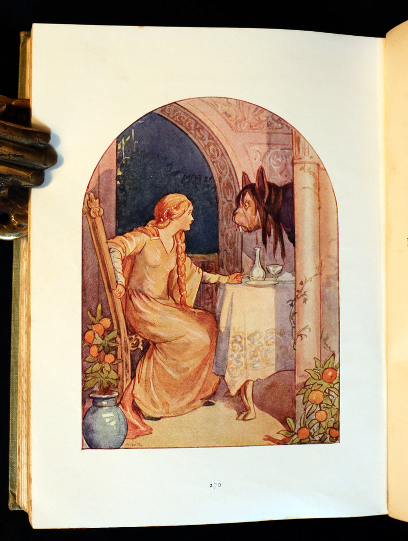 1922 Scarce Book - FAIRY TALES with 48 Coloured Plates By Margaret W. Tarrant.