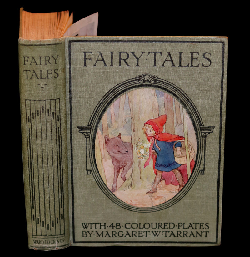 1922 Scarce Book - FAIRY TALES with 48 Coloured Plates By Margaret W. Tarrant.