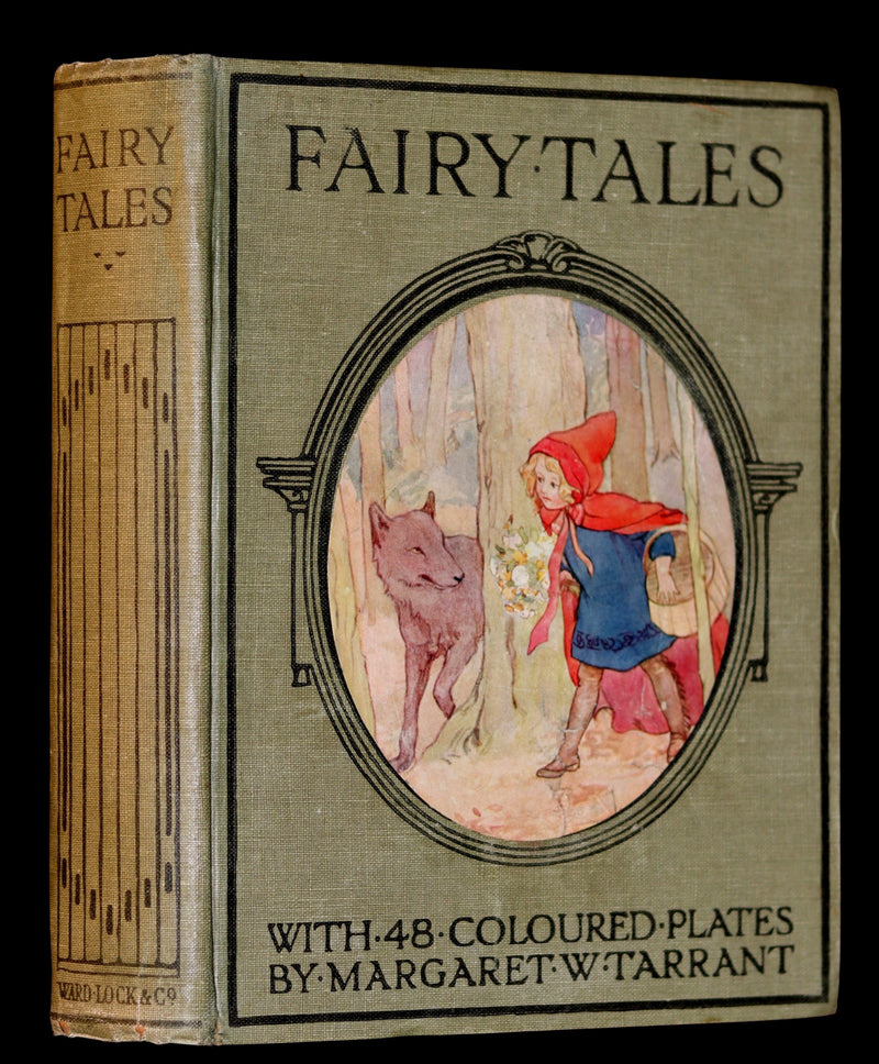 1922 Scarce Book - FAIRY TALES with 48 Coloured Plates By Margaret W. Tarrant.