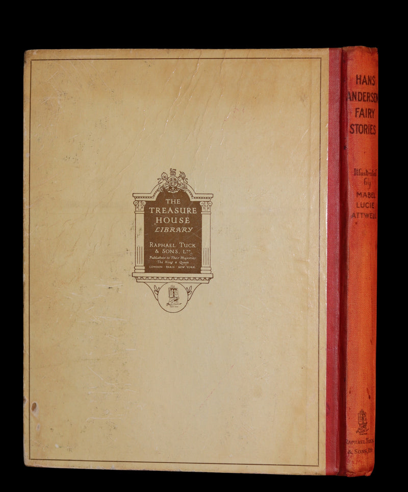 1920 Rare Book - Hans Andersen's FAIRY STORIES illustrated by Mabel Lucie Attwell.
