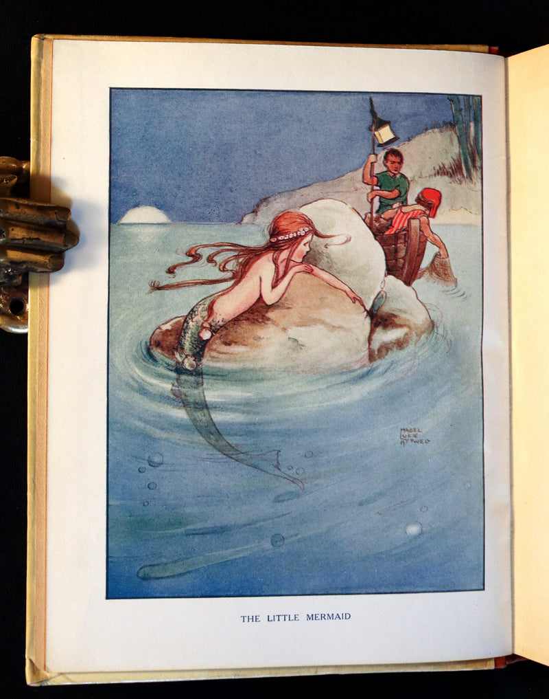 1920 Rare Book - Hans Andersen's FAIRY STORIES illustrated by Mabel Lucie Attwell.