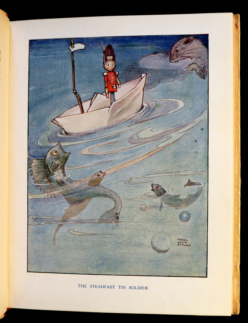 1920 Rare Book - Hans Andersen's FAIRY STORIES illustrated by Mabel Lucie Attwell.