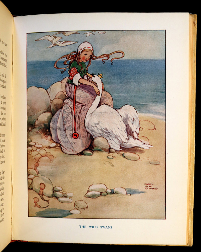 1920 Rare Book - Hans Andersen's FAIRY STORIES illustrated by Mabel Lucie Attwell.