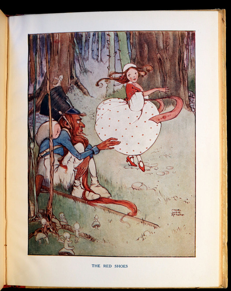 1920 Rare Book - Hans Andersen's FAIRY STORIES illustrated by Mabel Lucie Attwell.