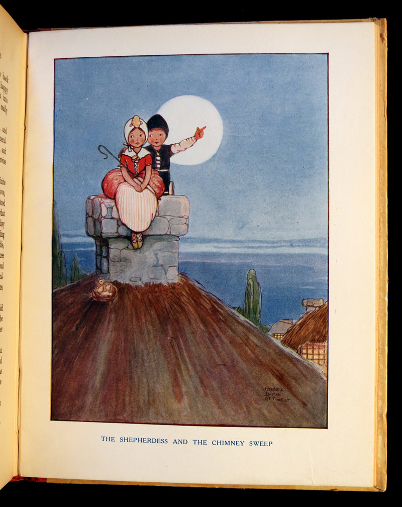 1920 Rare Book - Hans Andersen's FAIRY STORIES illustrated by Mabel Lucie Attwell.
