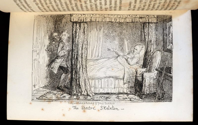 1868 Scarce Edition - Scott Demonology & Witchcraft - WITCHES & FAIRIES Illustrated by Cruikshank.