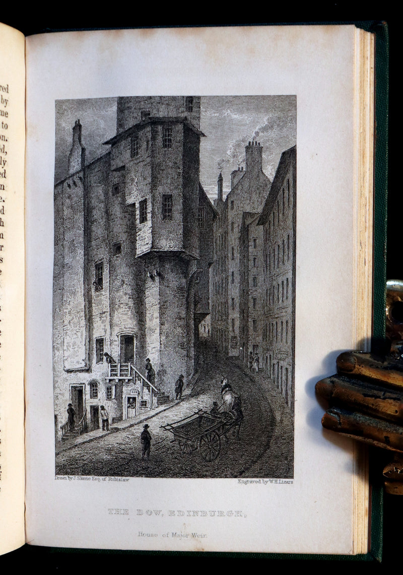 1868 Scarce Edition - Scott Demonology & Witchcraft - WITCHES & FAIRIES Illustrated by Cruikshank.