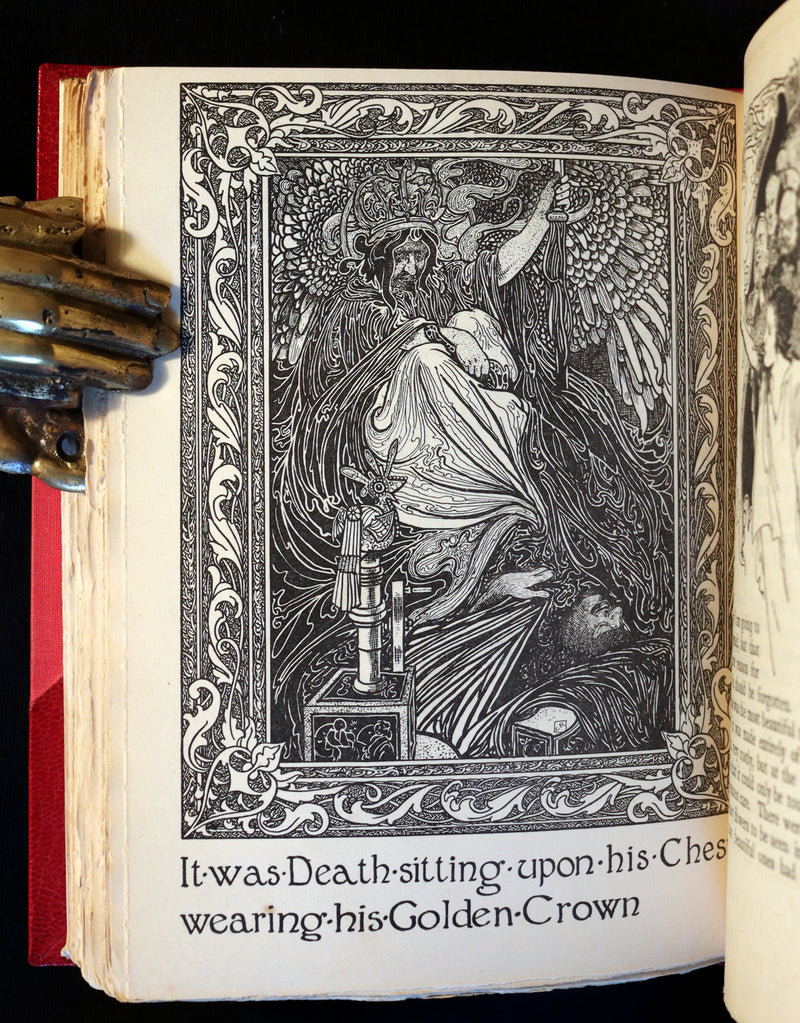 1899 Scarce First Edition bound by Bayntun - Hans Andersen's Fairy Tales illustrated by the Brothers Robinson.