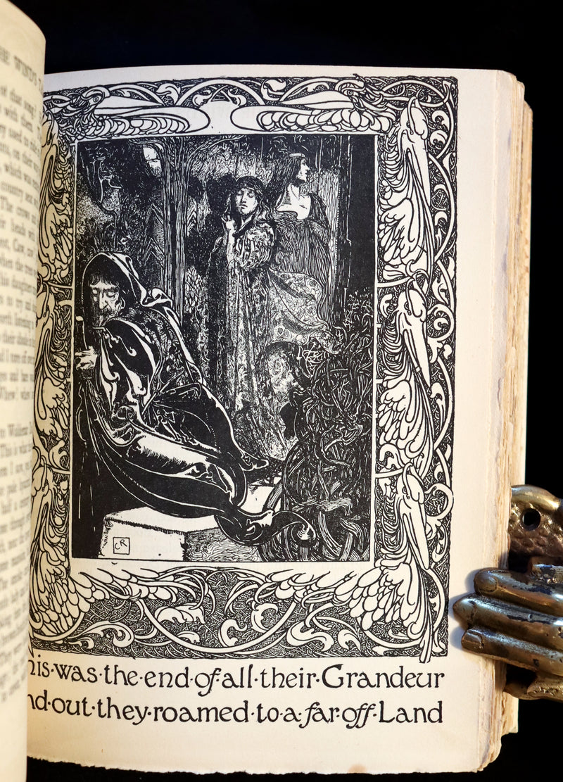 1899 Scarce First Edition bound by Bayntun - Hans Andersen's Fairy Tales illustrated by the Brothers Robinson.