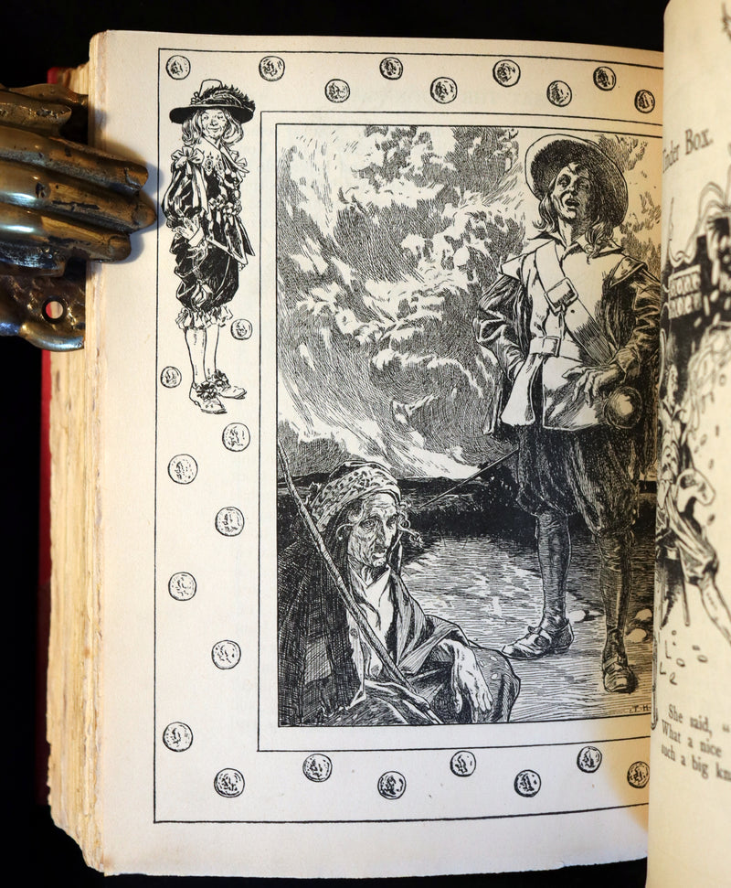 1899 Scarce First Edition bound by Bayntun - Hans Andersen's Fairy Tales illustrated by the Brothers Robinson.