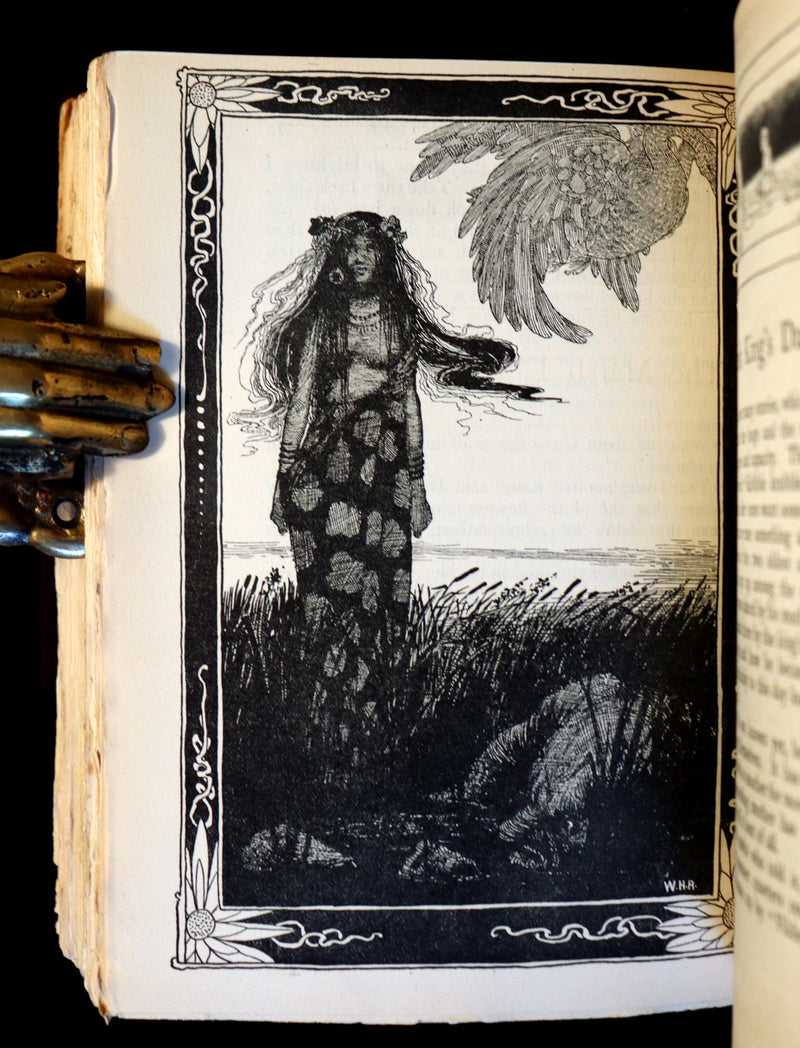 1899 Scarce First Edition bound by Bayntun - Hans Andersen's Fairy Tales illustrated by the Brothers Robinson.