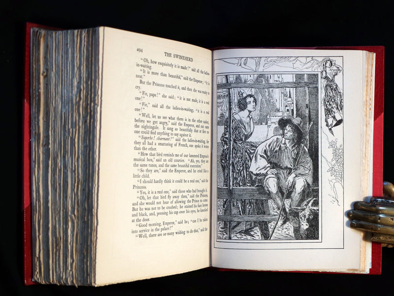 1899 Scarce First Edition bound by Bayntun - Hans Andersen's Fairy Tales illustrated by the Brothers Robinson.