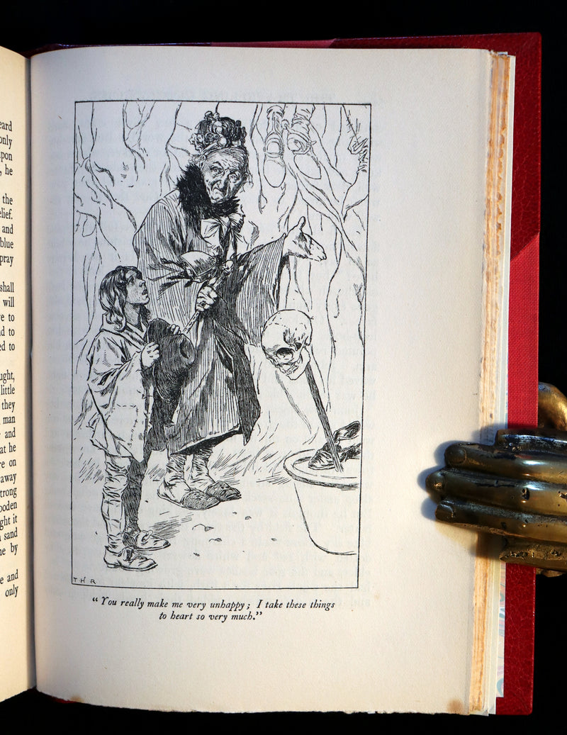 1899 Scarce First Edition bound by Bayntun - Hans Andersen's Fairy Tales illustrated by the Brothers Robinson.