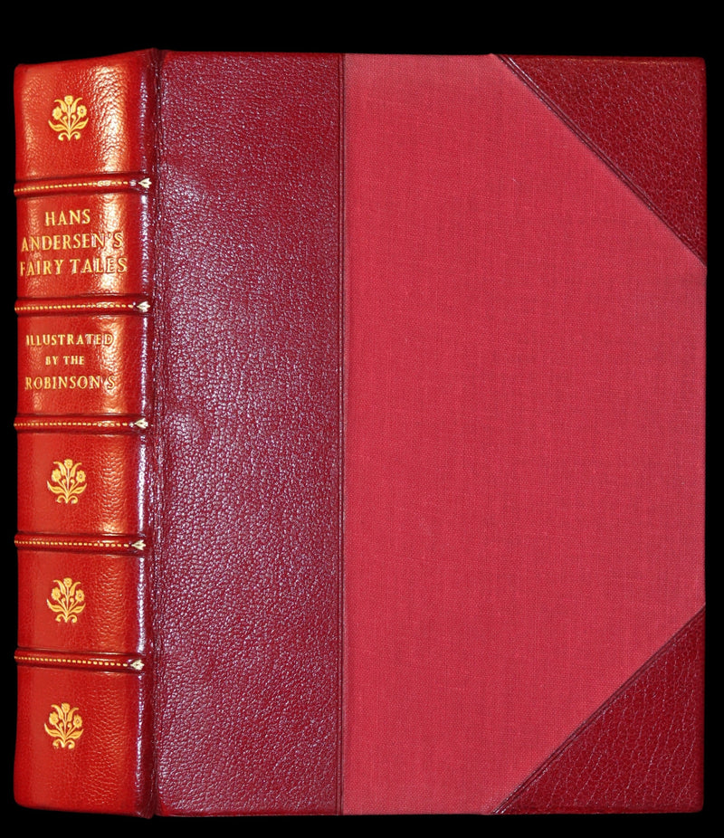 1899 Scarce First Edition bound by Bayntun - Hans Andersen's Fairy Tales illustrated by the Brothers Robinson.