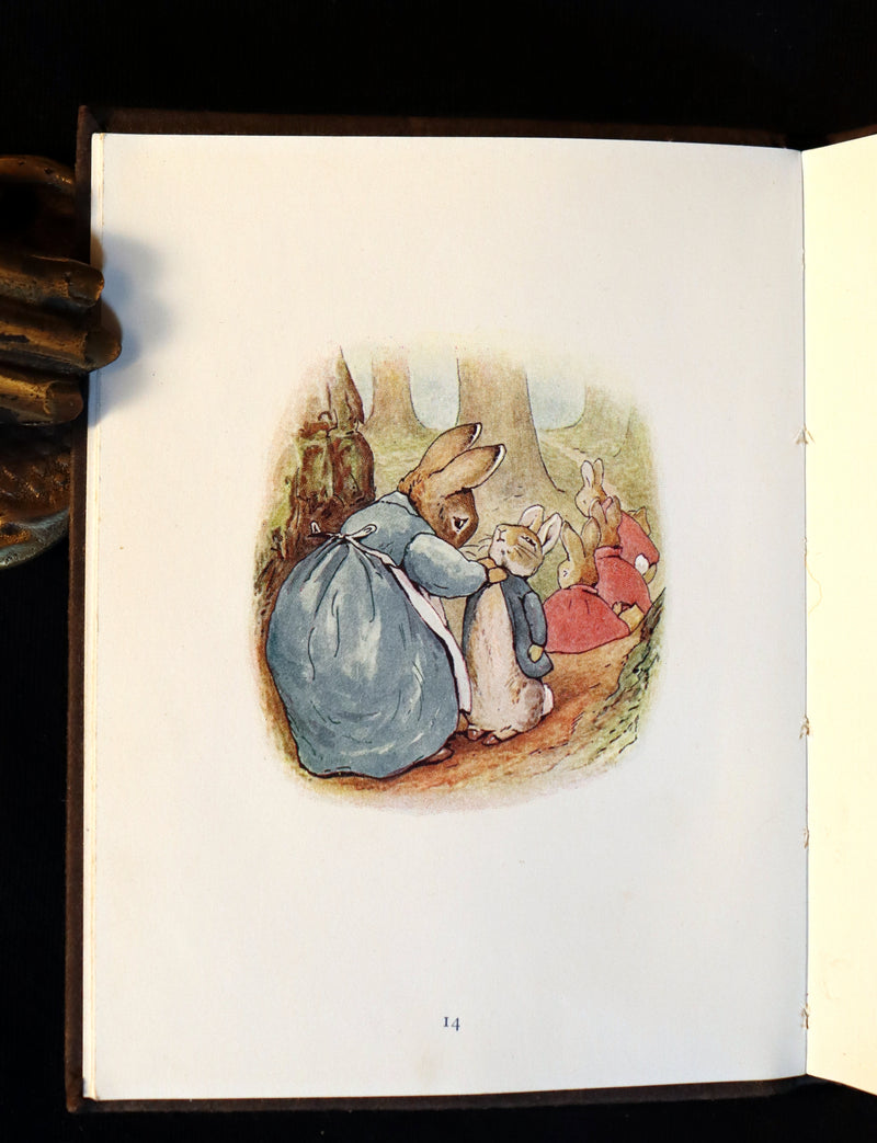 1910 Rare Edition - THE TALE OF PETER RABBIT illustrated by Beatrix Potter.