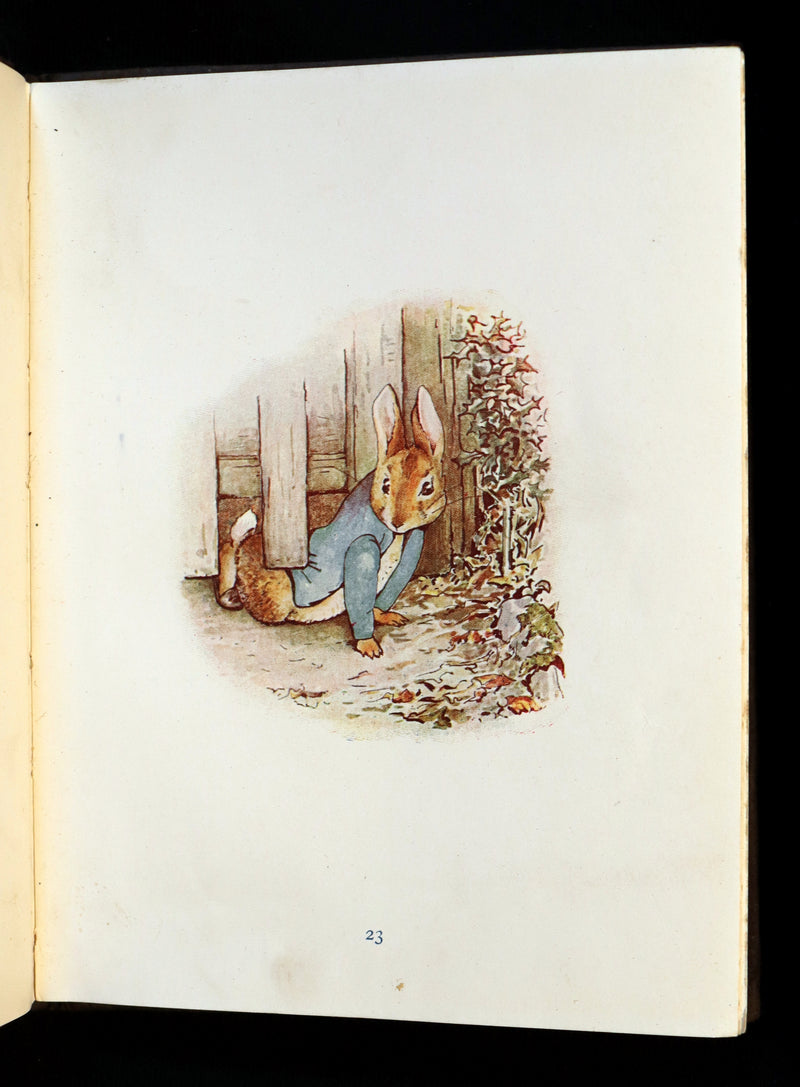 1910 Rare Edition - THE TALE OF PETER RABBIT illustrated by Beatrix Potter.