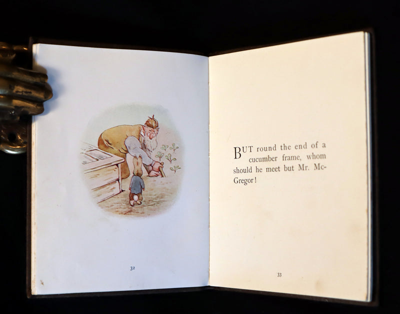 1910 Rare Edition - THE TALE OF PETER RABBIT illustrated by Beatrix Potter.