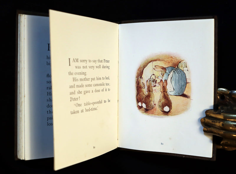 1910 Rare Edition - THE TALE OF PETER RABBIT illustrated by Beatrix Potter.