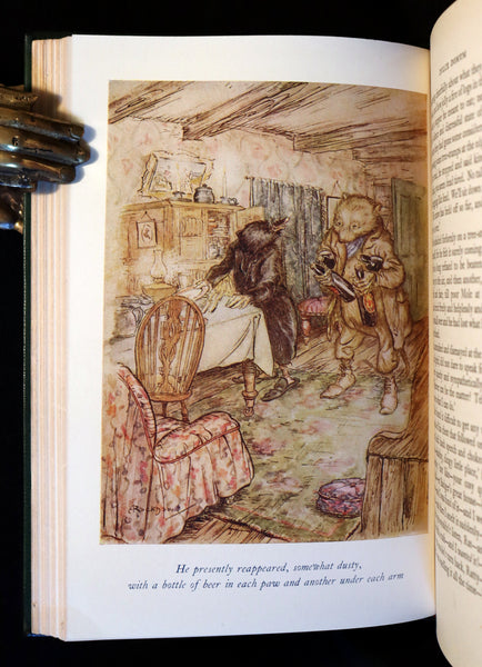 1950 First Edition - The WIND IN THE WILLOWS by Kenneth Grahame illustrated by Arthur RACKHAM.