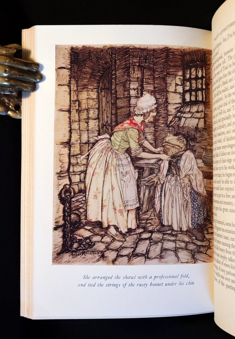 1950 First Edition - The WIND IN THE WILLOWS by Kenneth Grahame illustrated by Arthur RACKHAM.