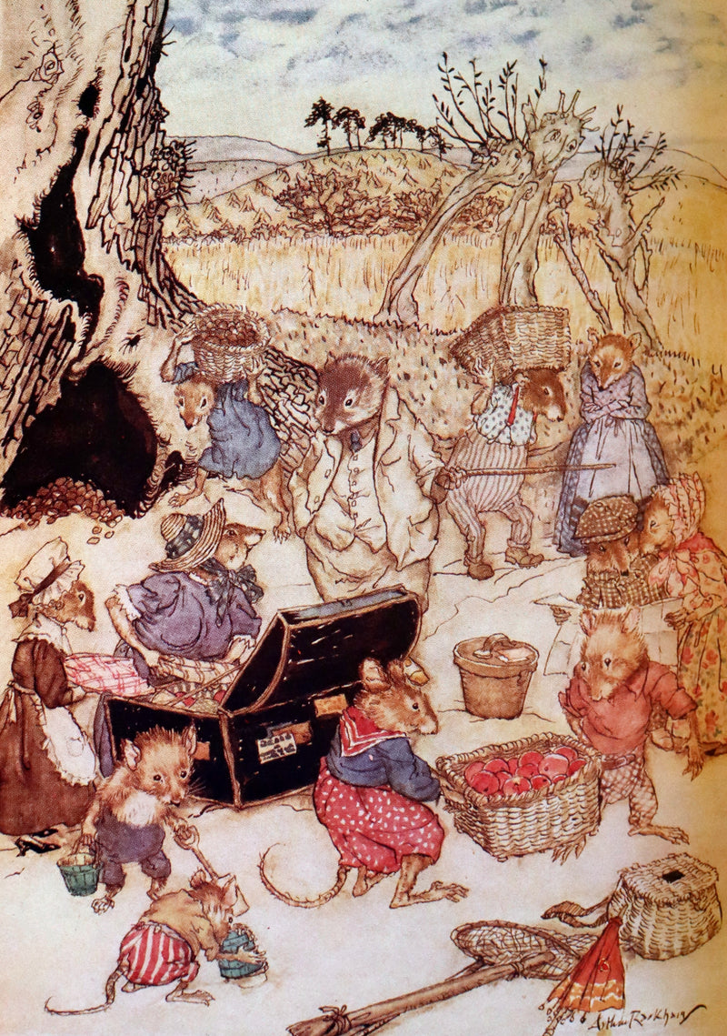 1950 First Edition - The WIND IN THE WILLOWS by Kenneth Grahame illustrated by Arthur RACKHAM.