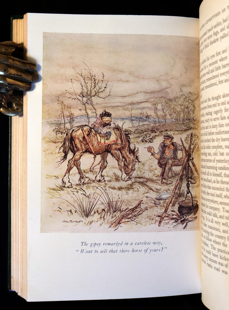 1950 First Edition - The WIND IN THE WILLOWS by Kenneth Grahame illustrated by Arthur RACKHAM.
