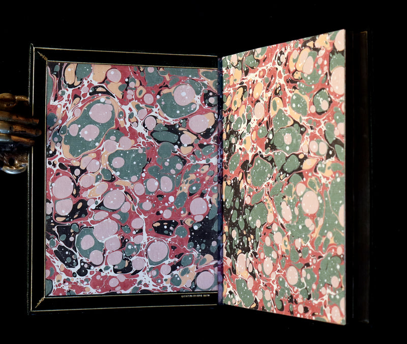 1863 First Edition Bayntun-Riviere Binding - Water-Babies Fairy Tale for a Land-Baby Illustrated by J. Noel Paton.