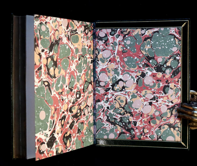 1863 First Edition Bayntun-Riviere Binding - Water-Babies Fairy Tale for a Land-Baby Illustrated by J. Noel Paton.