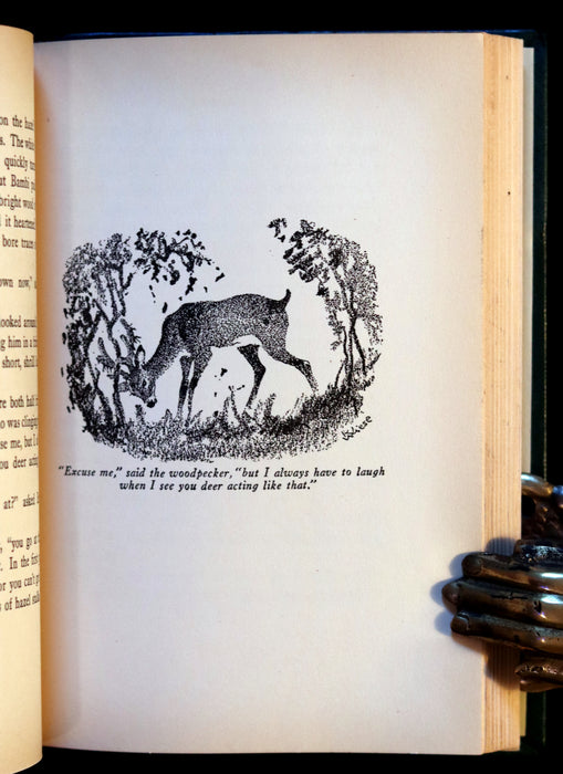 1928 First Edition - BAMBI a Life in the Woods by Felix Salten in a Nice Binding.