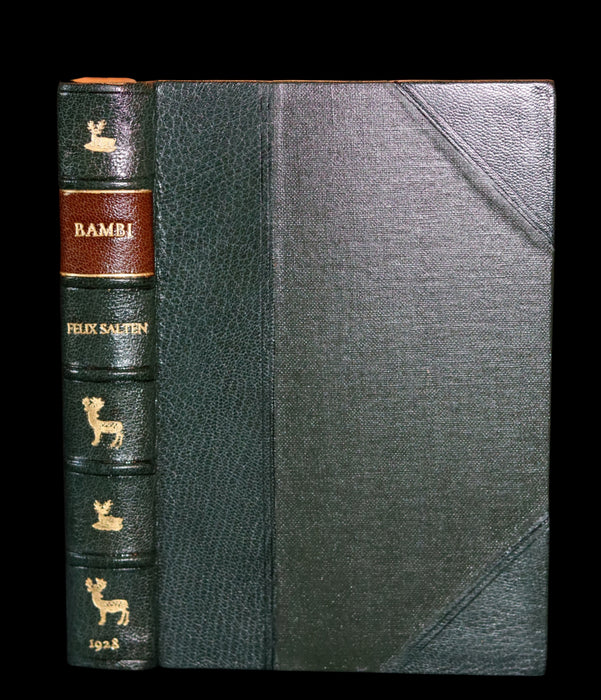 1928 First Edition - BAMBI a Life in the Woods by Felix Salten in a Nice Binding.