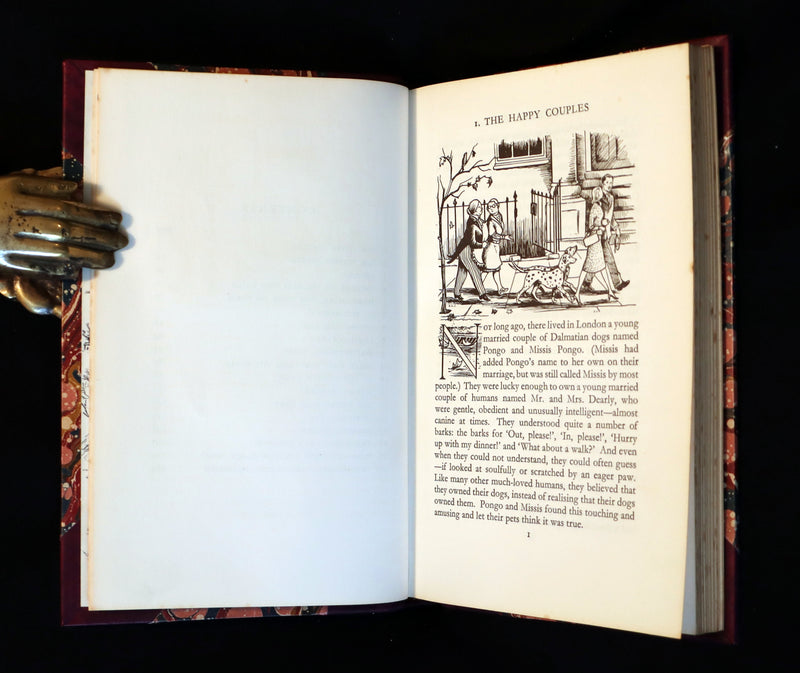 1956 Rare First Edition - The Hundred and One Dalmatians by Dodie Smith illustrated by Janet & Anne Grahame-Johnstone.