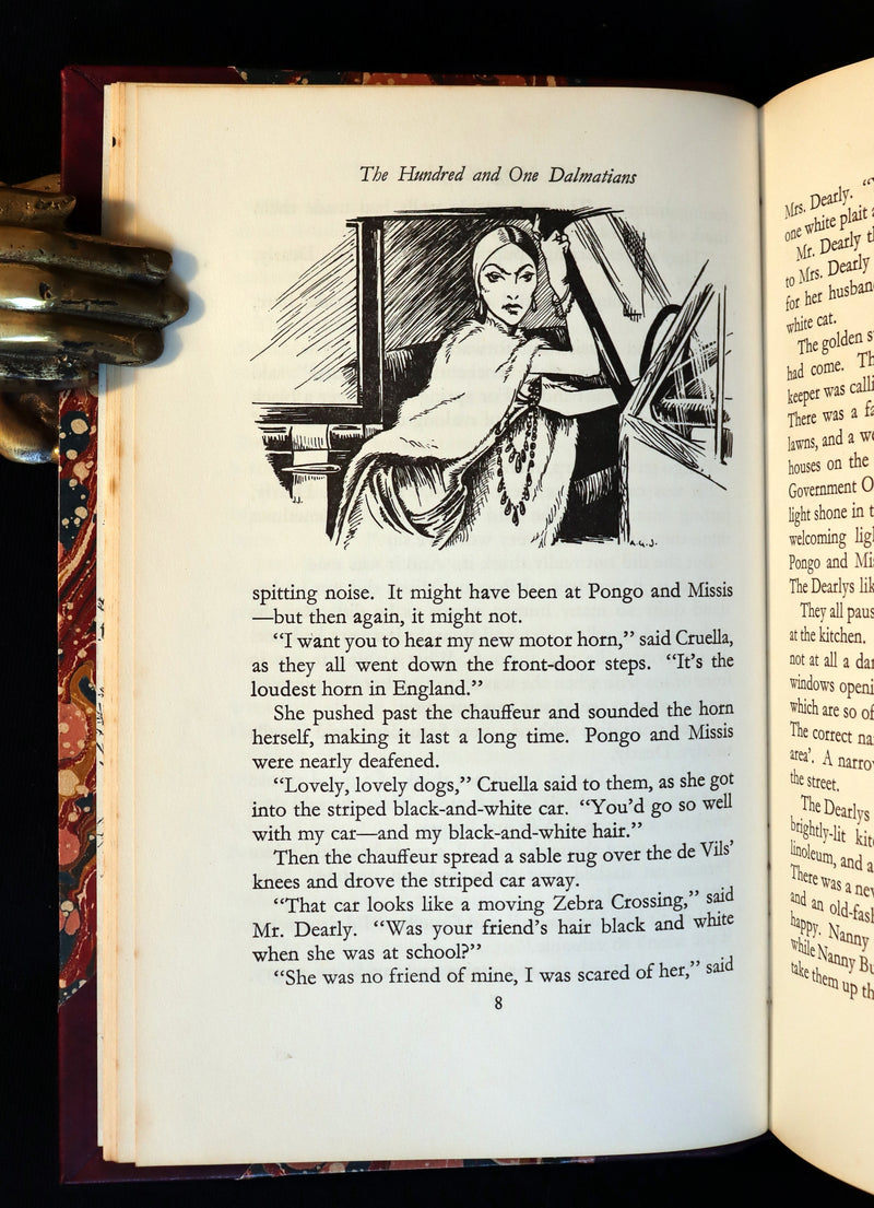 1956 Rare First Edition - The Hundred and One Dalmatians by Dodie Smith illustrated by Janet & Anne Grahame-Johnstone.
