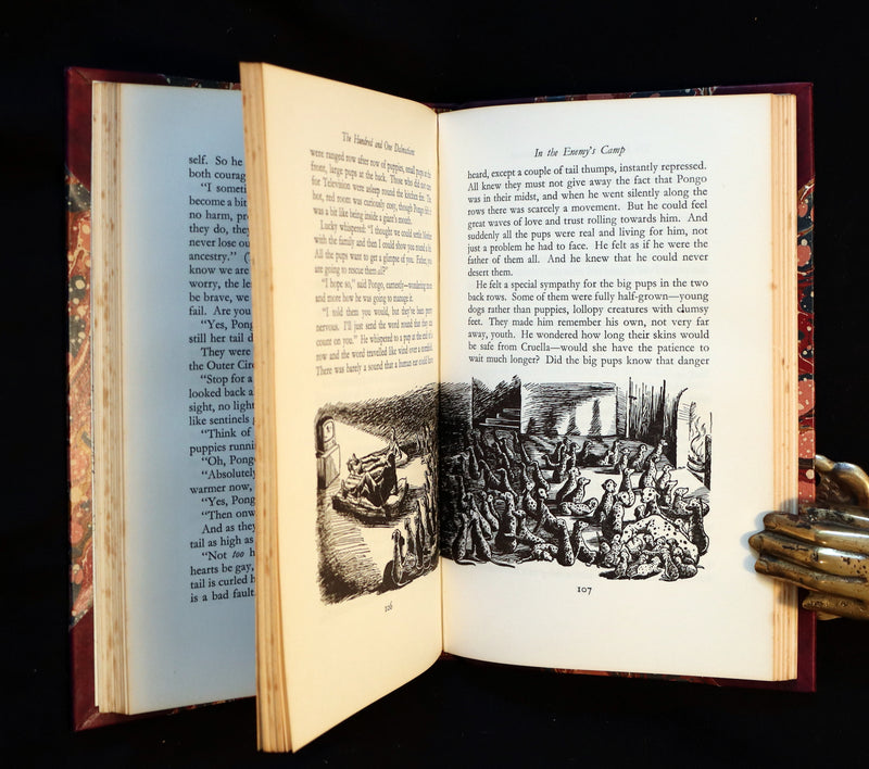 1956 Rare First Edition - The Hundred and One Dalmatians by Dodie Smith illustrated by Janet & Anne Grahame-Johnstone.