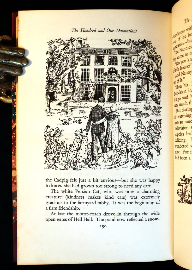 1956 Rare First Edition - The Hundred and One Dalmatians by Dodie Smith illustrated by Janet & Anne Grahame-Johnstone.