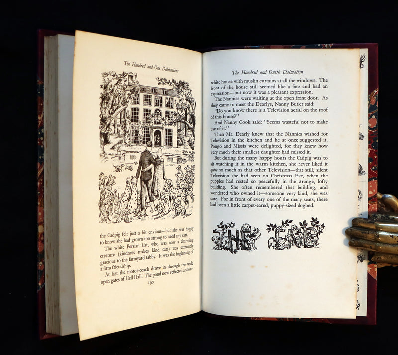 1956 Rare First Edition - The Hundred and One Dalmatians by Dodie Smith illustrated by Janet & Anne Grahame-Johnstone.