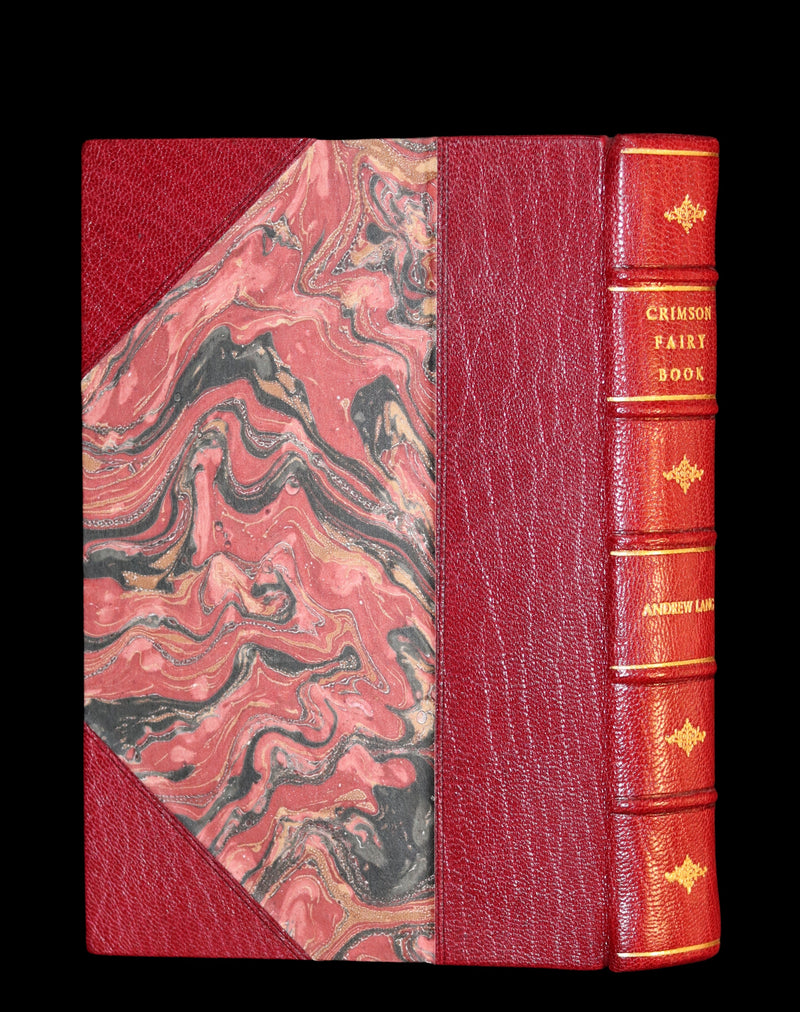 1903 Rare First Edition - The CRIMSON FAIRY BOOK by Andrew Lang Illustrated by H. J. FORD.