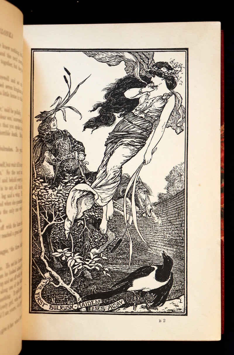 1903 Rare First Edition - The CRIMSON FAIRY BOOK by Andrew Lang Illustrated by H. J. FORD.