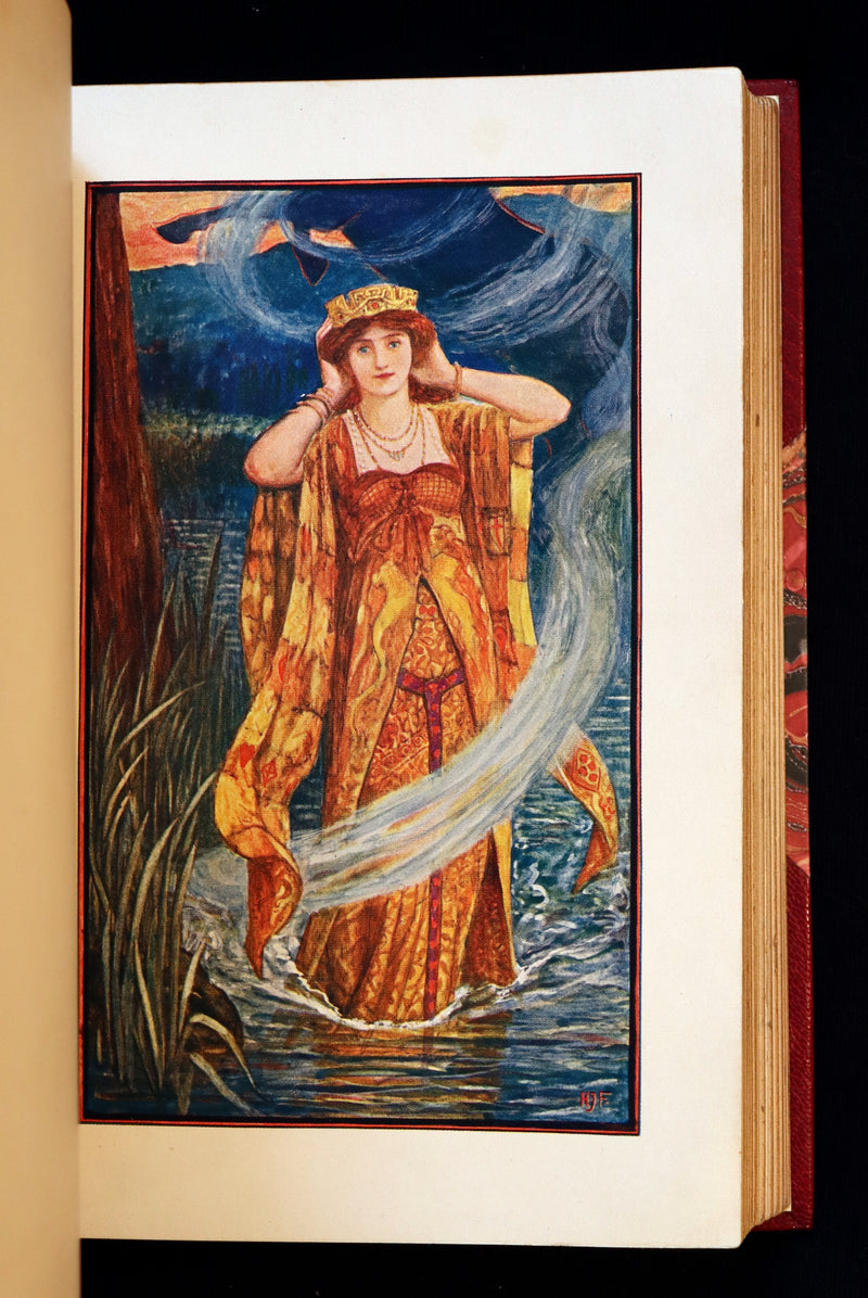 1903 Rare First Edition - The CRIMSON FAIRY BOOK by Andrew Lang Illustrated by H. J. FORD.