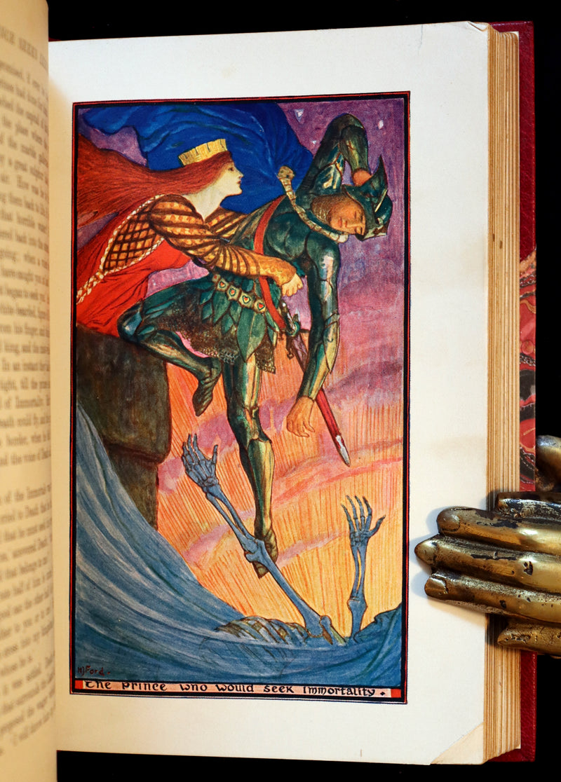 1903 Rare First Edition - The CRIMSON FAIRY BOOK by Andrew Lang Illustrated by H. J. FORD.