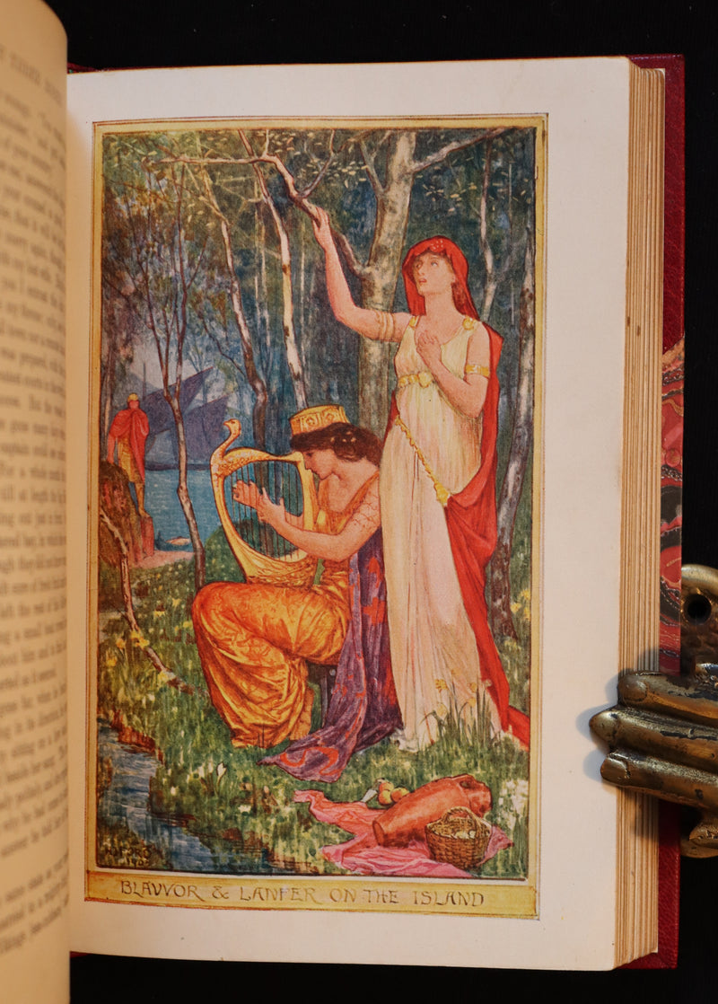 1903 Rare First Edition - The CRIMSON FAIRY BOOK by Andrew Lang Illustrated by H. J. FORD.
