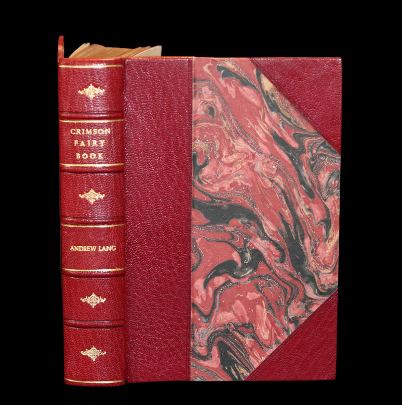 1903 Rare First Edition - The CRIMSON FAIRY BOOK by Andrew Lang Illustrated by H. J. FORD.