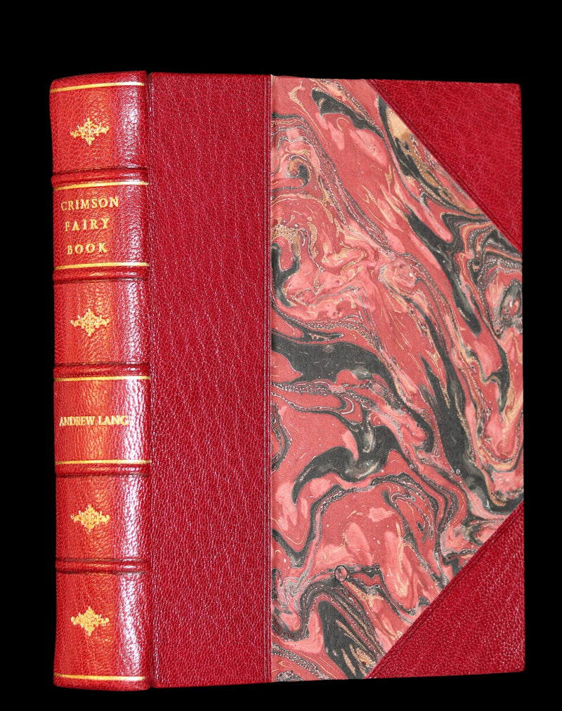 1903 Rare First Edition - The CRIMSON FAIRY BOOK by Andrew Lang Illustrated by H. J. FORD.