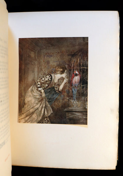 1909 Rare Limited Book Signed by Rackham - Some British Ballads in a beautiful binding.