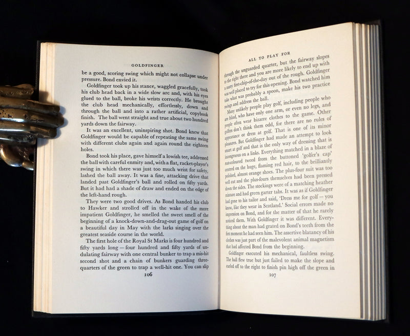 1959 First Edition - James Bond GOLDFINGER by Ian Fleming.