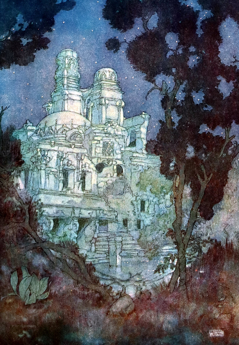 1915 First Edition - Edmund Dulac's Picture Book for the French Red Cross.