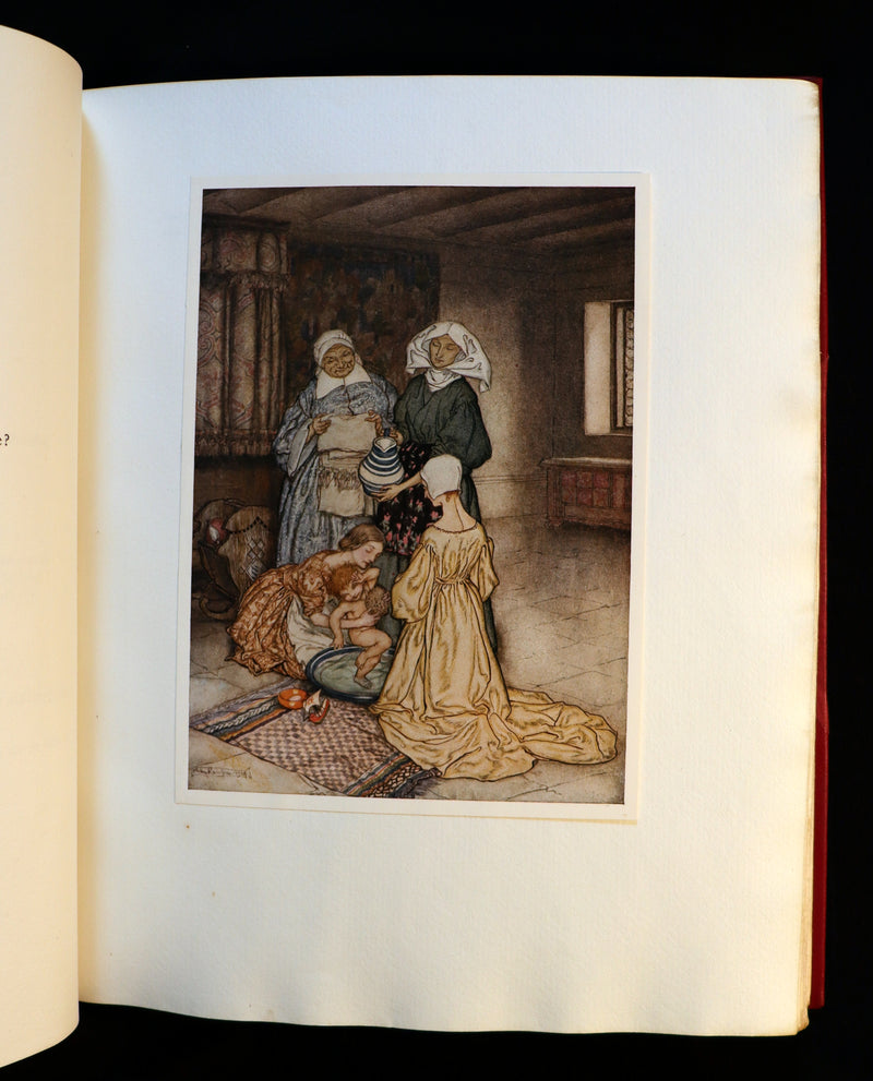 1926 Rare First Edition - THE TEMPEST by Shakespeare illustrated and SIGNED by RACKHAM.