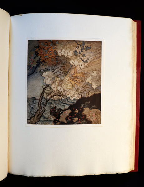 1926 Rare First Edition - THE TEMPEST by Shakespeare illustrated and SIGNED by RACKHAM.
